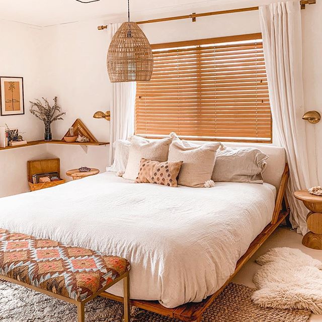 那种波西米亚风格的卧室