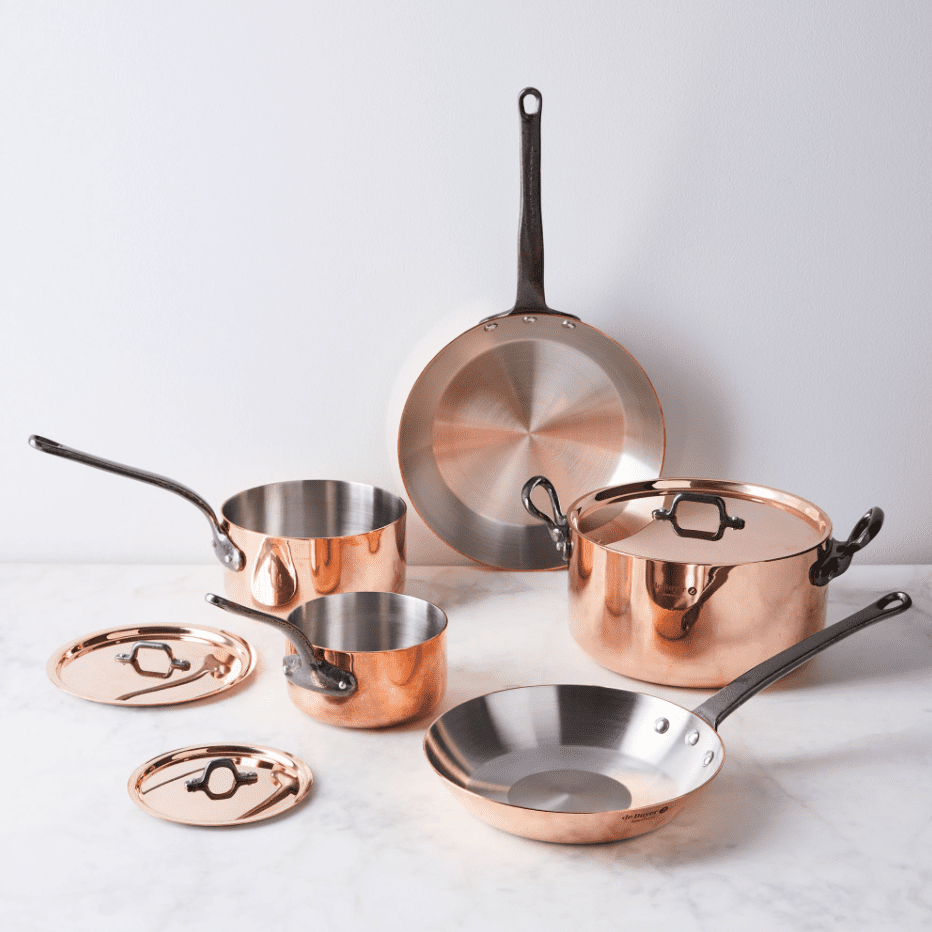 铜炊具套装，目前在Food52出售