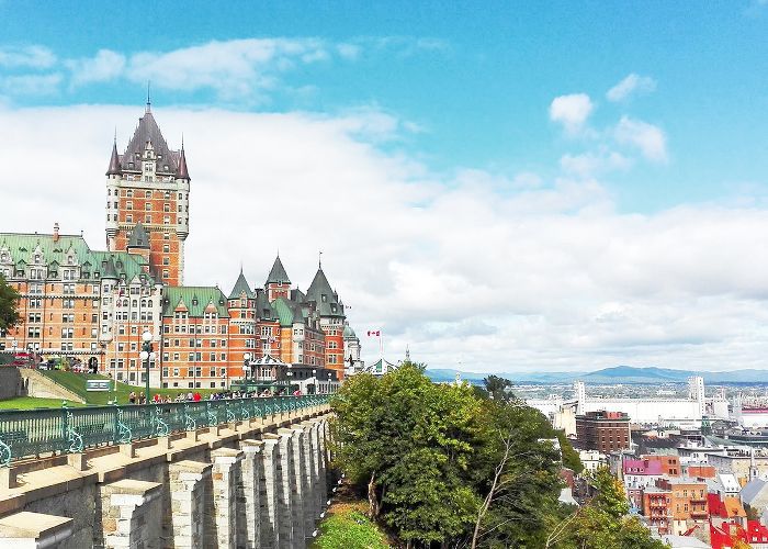 魁北克城十二月