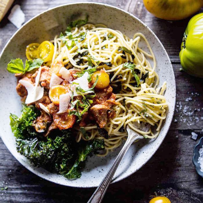 30分钟的肉酱面食