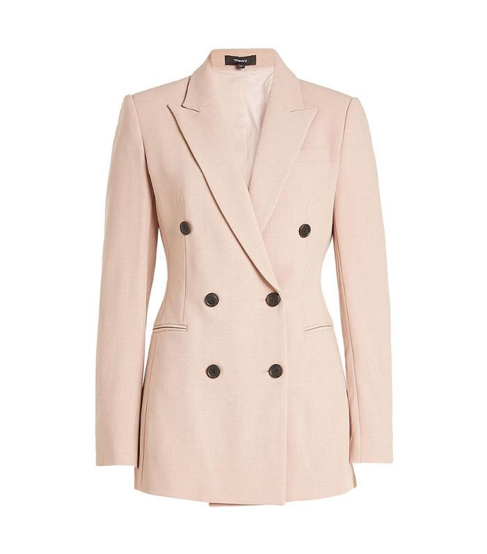 双排扣羊毛运动夹克