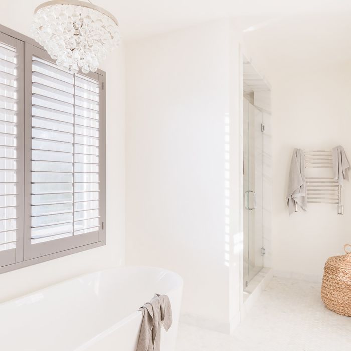 浴室照明理念 - 泪滴水晶吊灯