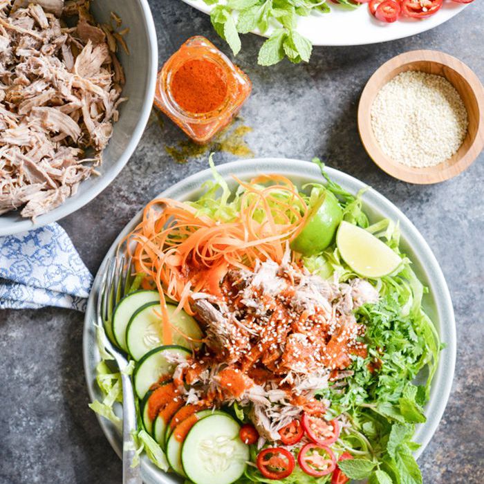 Crockpot泰国猪肉沙拉