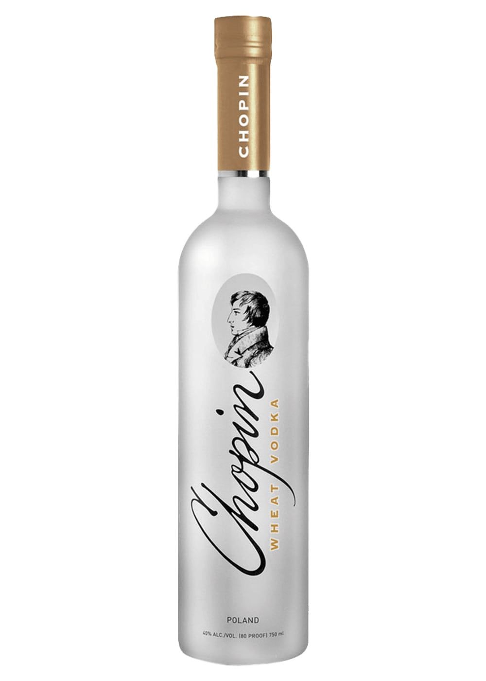 肖邦小麦酿造的伏特加酒