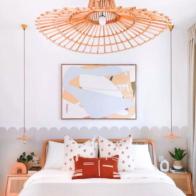 分层卧室天花板