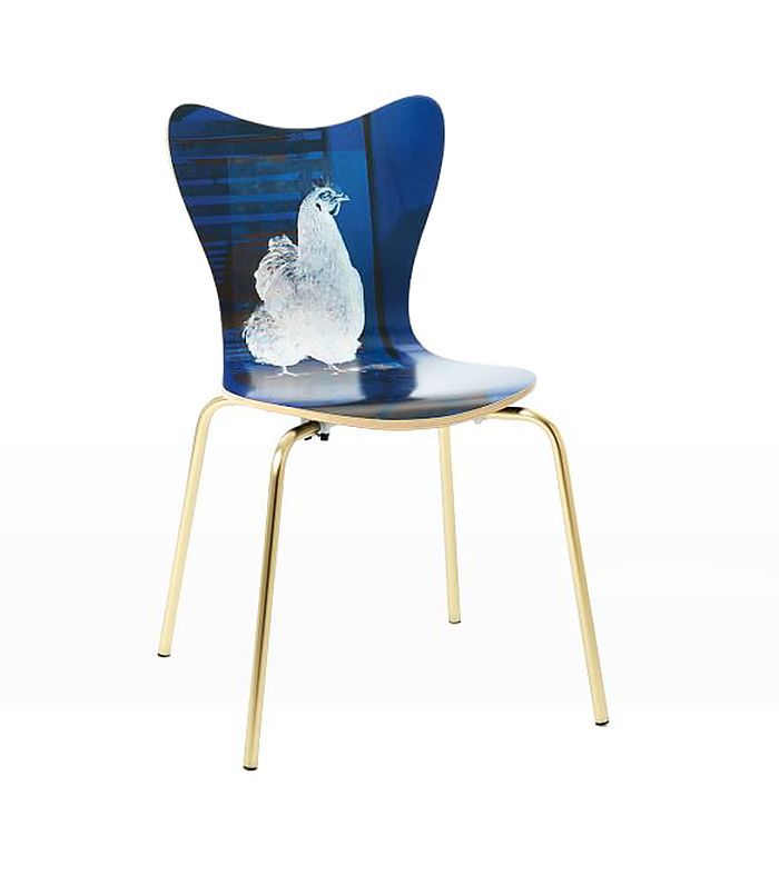 西榆树劳森贝格铲背椅