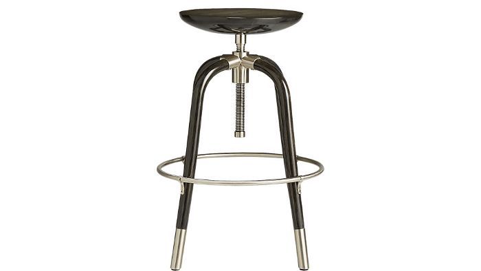 CB2福斯特黑色可调凳