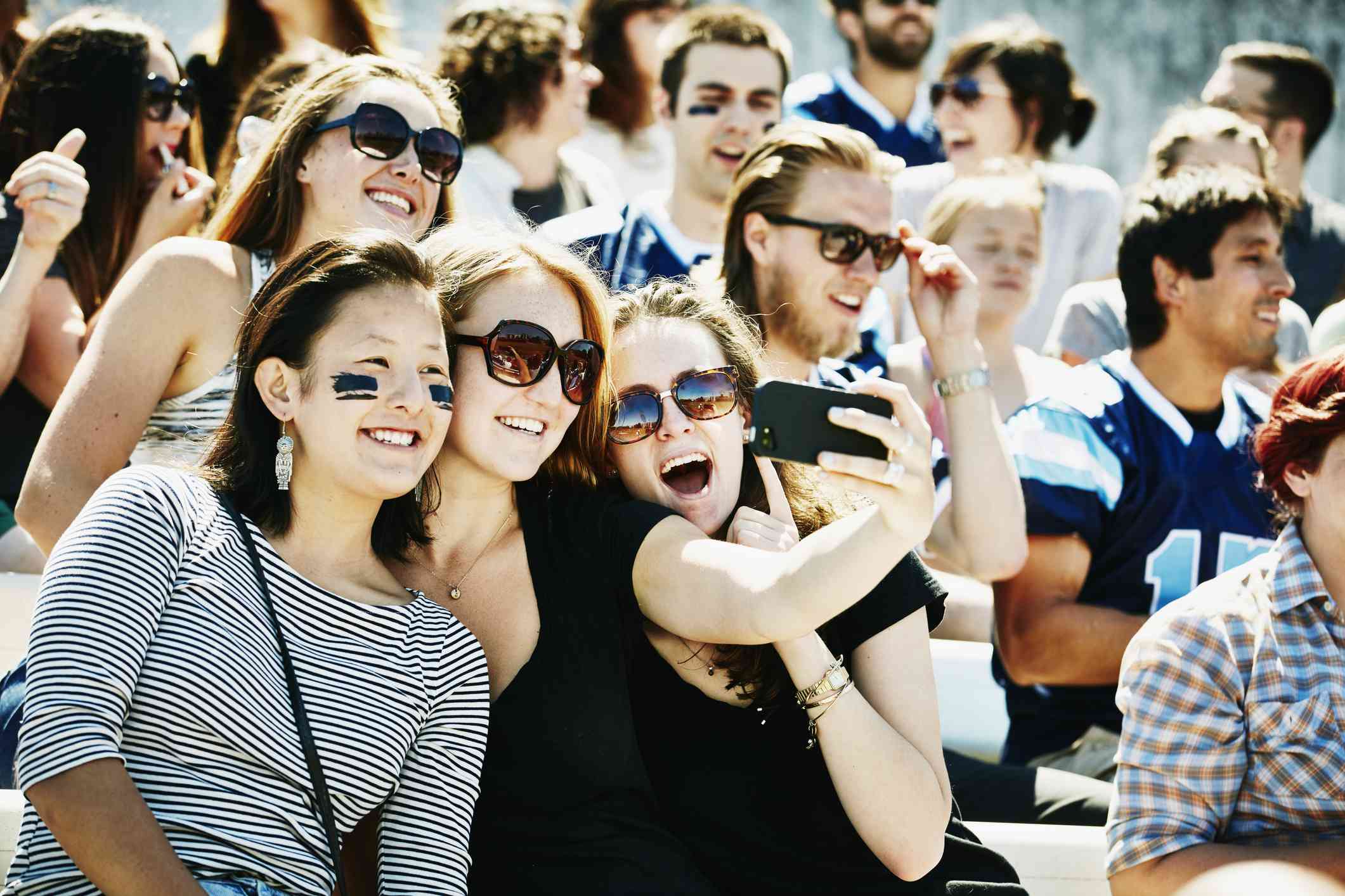 运动会上的朋友