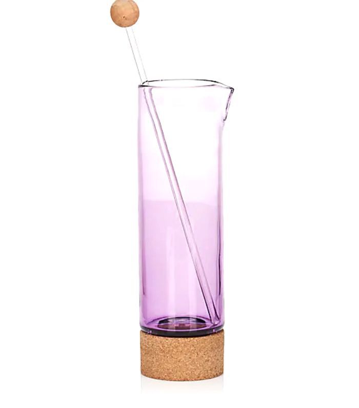 按钮混合玻璃水瓶