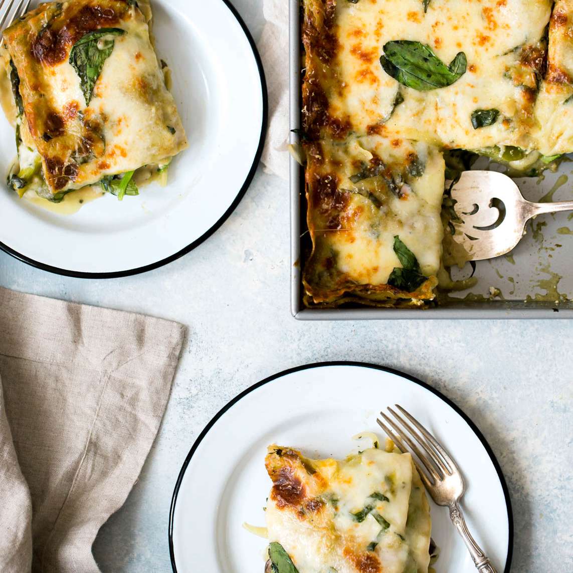 绿色女神烤宽面条“class=