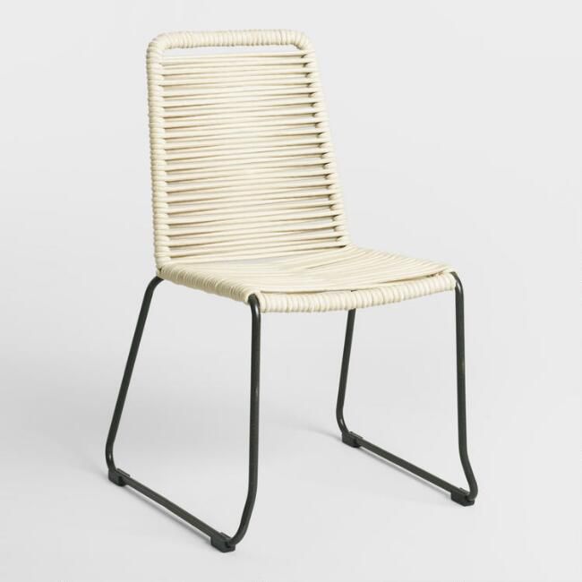 象牙航海钢丝绳穿过餐椅，2集