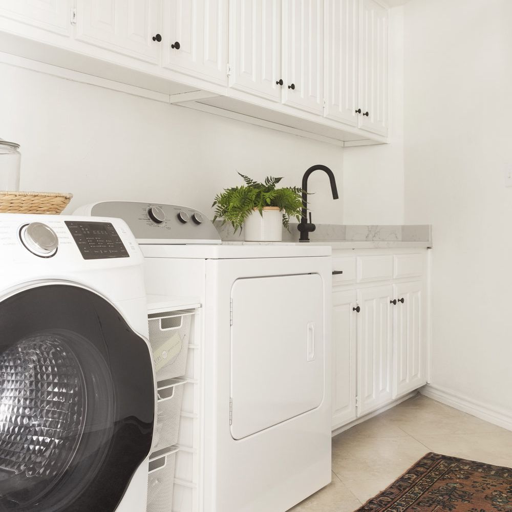 关闭垫圈和烘干机。