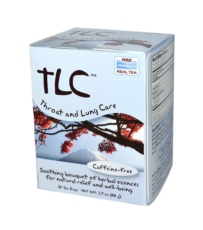 现在真正的茶TLC喉和肺护理