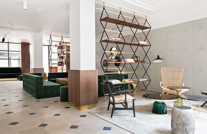 在Parister酒店的公共区域