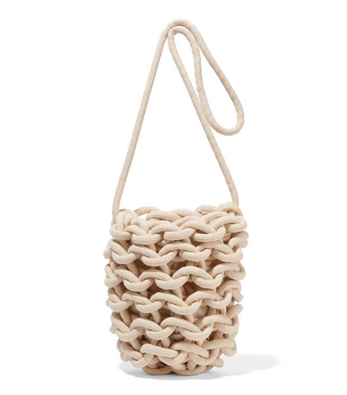 Alienina棉布肩包