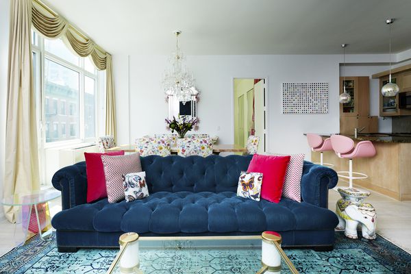 多彩的客厅