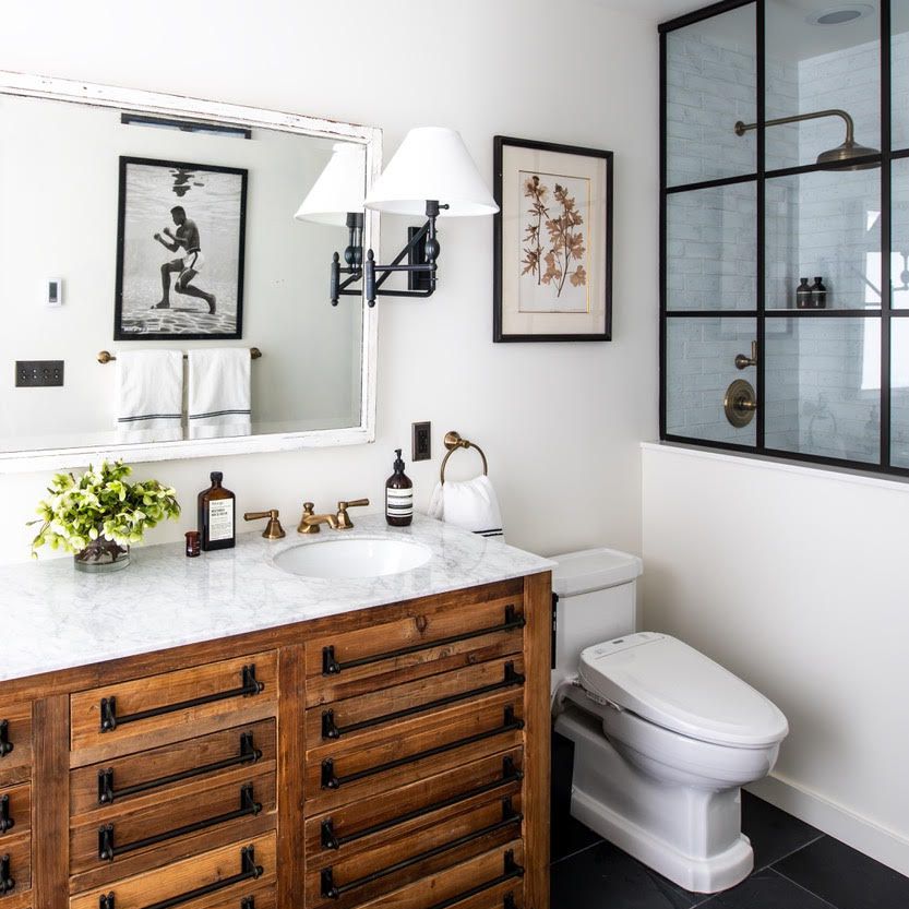 我永远不会忘记的一个房间 -  Meg Lavalette浴室