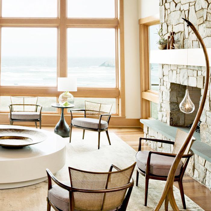 一个舒适的壁炉