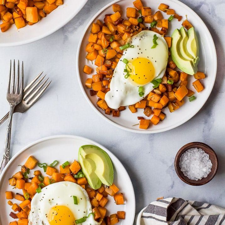 最好的旧石器食谱-快乐的健康饮食，红薯薯