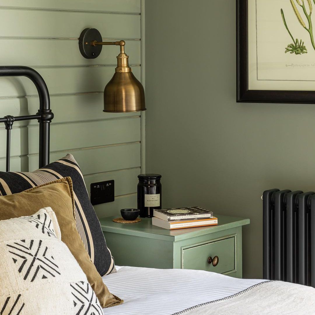 绿色农舍卧室