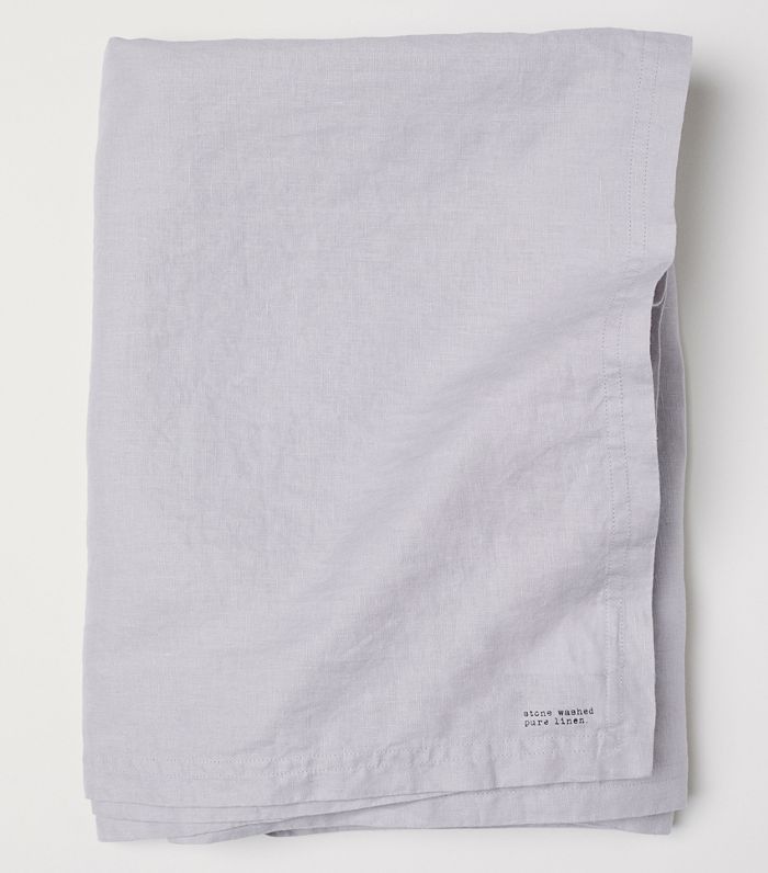 H&M水洗亚麻布台布