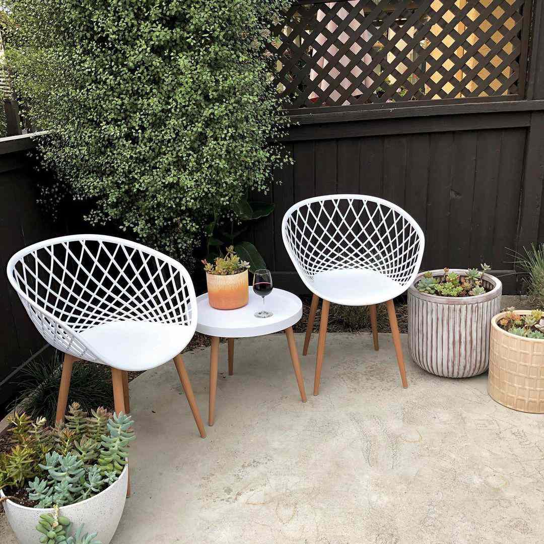 户外露台与多肉植物