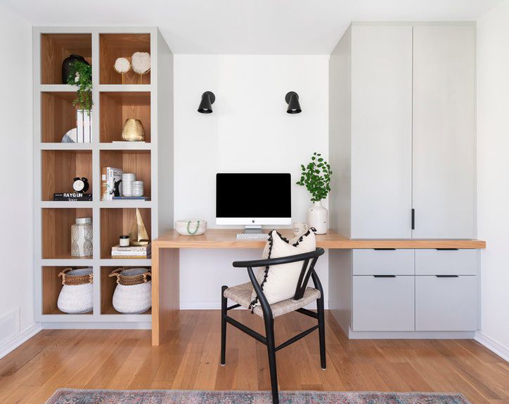 打开封闭式橱柜