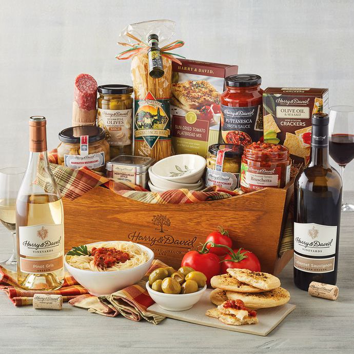 意大利灵感礼品篮用葡萄酒