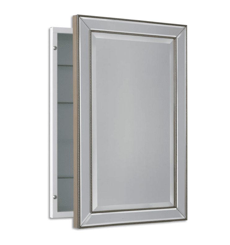 传统风格的镜像药柜那微微张开。