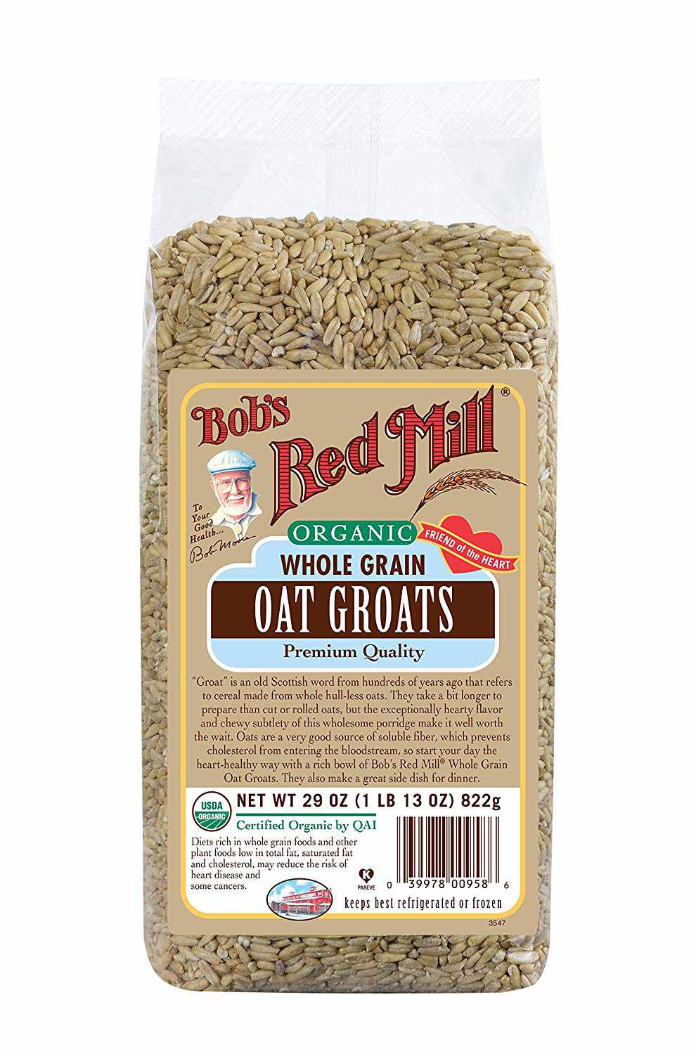 有机全谷物燕麦