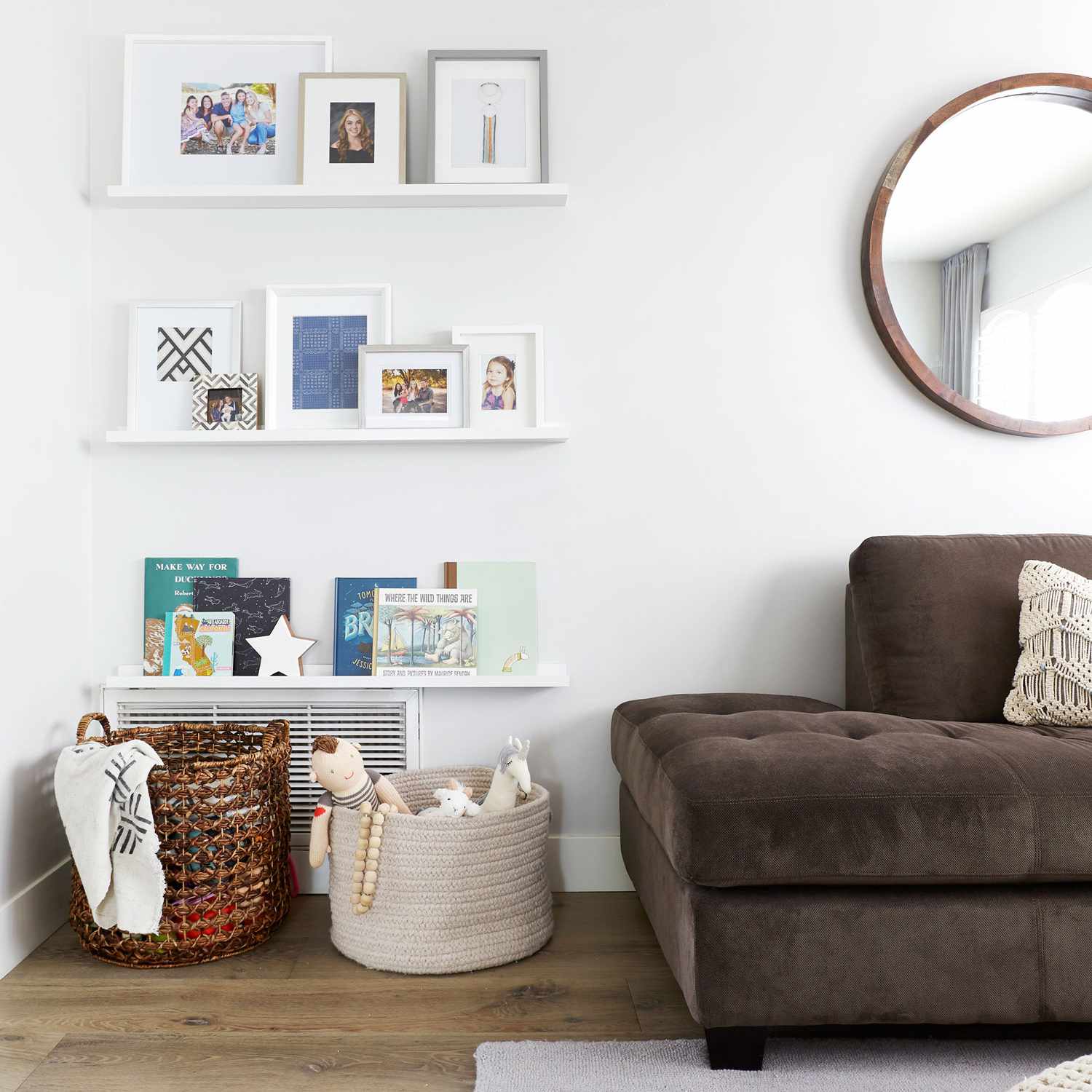 硬木地板修炼客厅