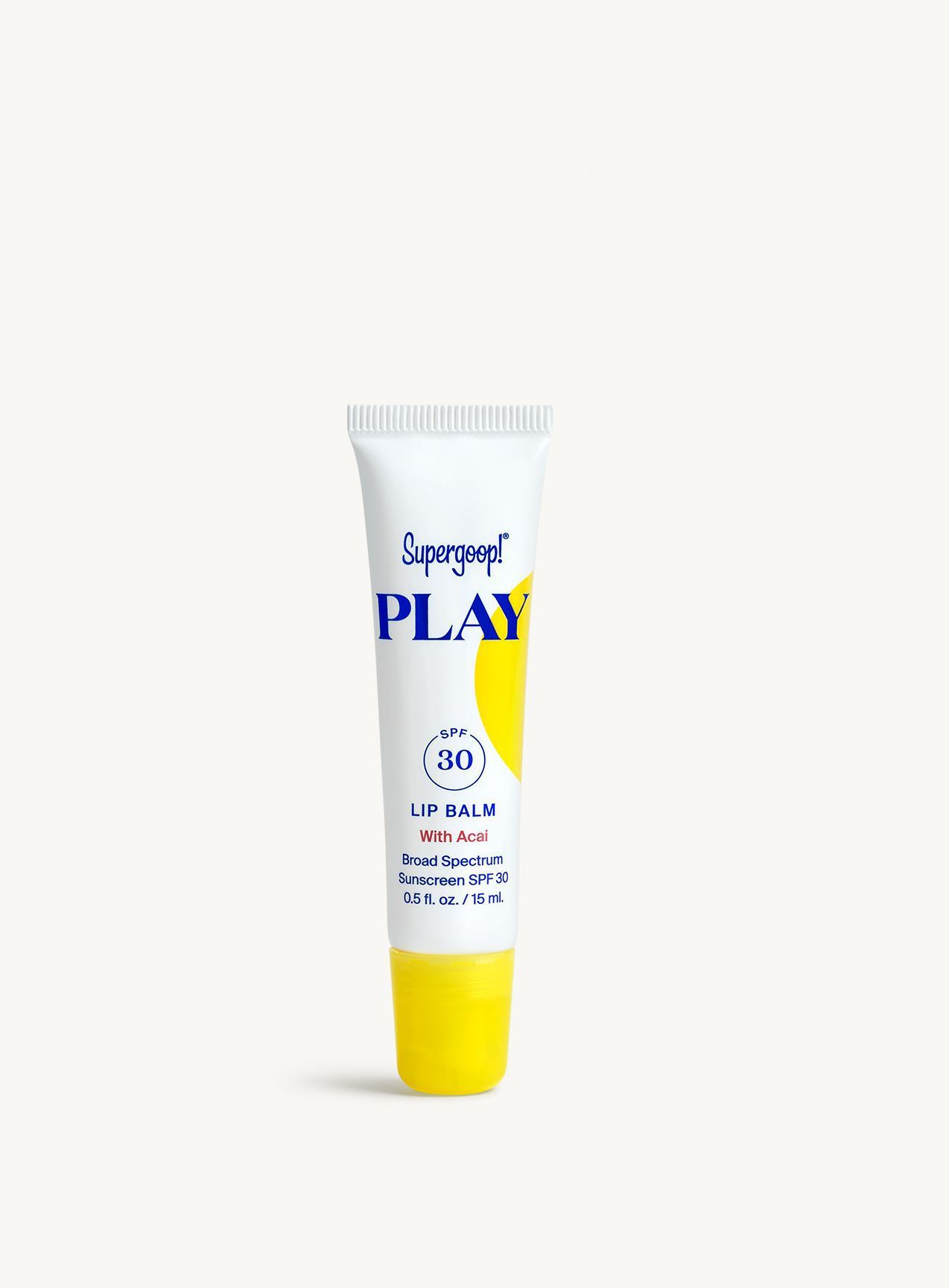 Supergoop Play润唇膏与巴西莓