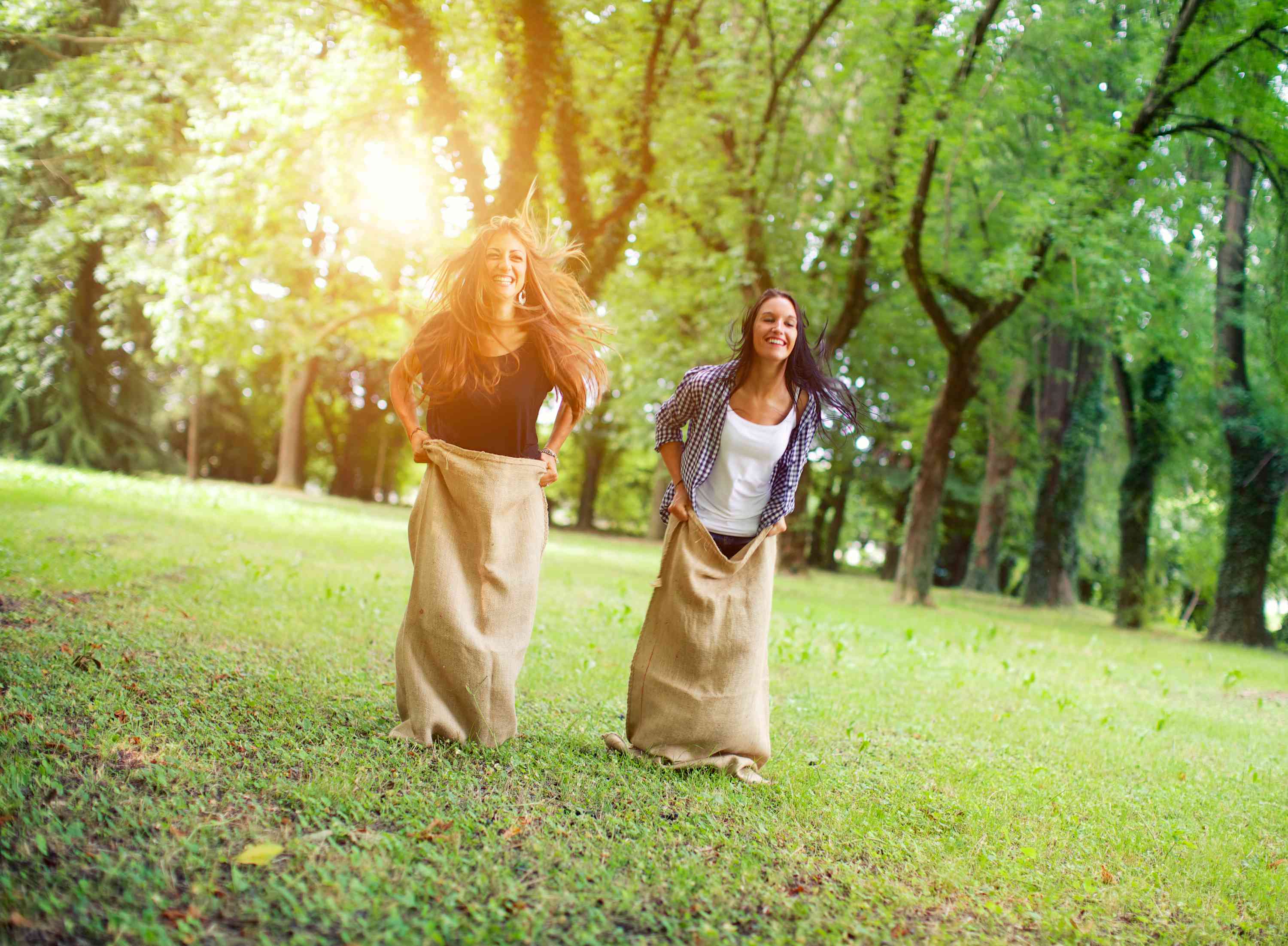 马铃薯麻袋比赛