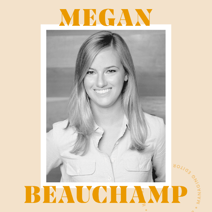 MyDomaine总编辑，梅根·比彻姆“class=