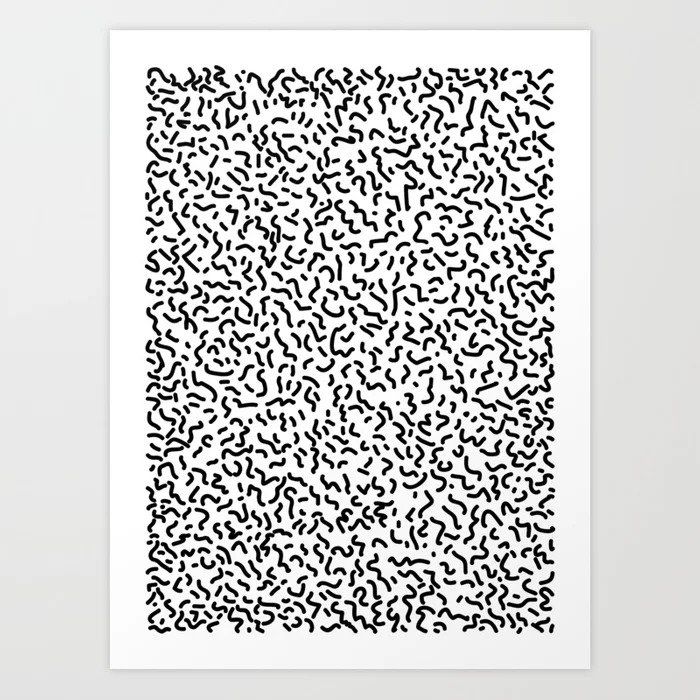 黑色细菌艺术印刷孟斐斯集团