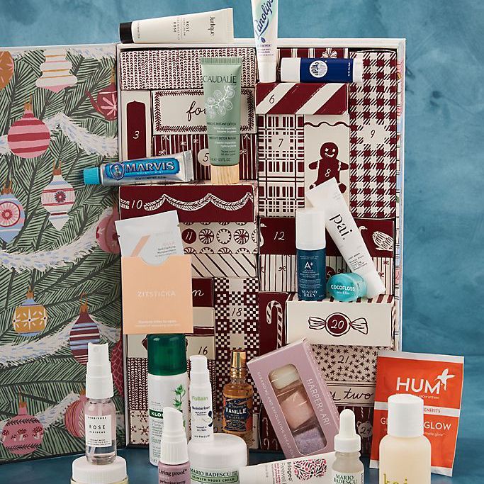 Anthropologie的乔治＆薇薇美容降临日历24天