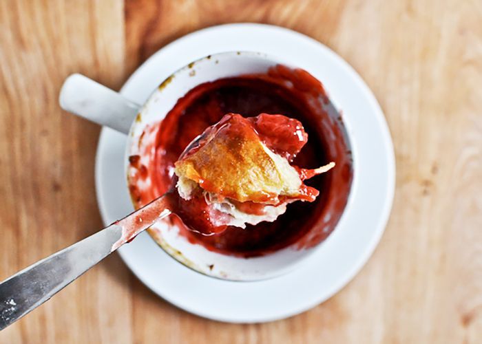 草莓馅饼杯食谱