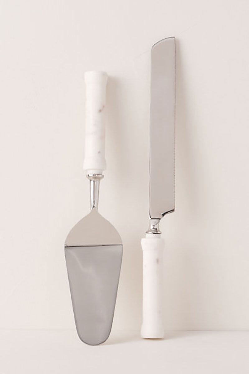 BLDN大理石蛋糕刀及服务器套装