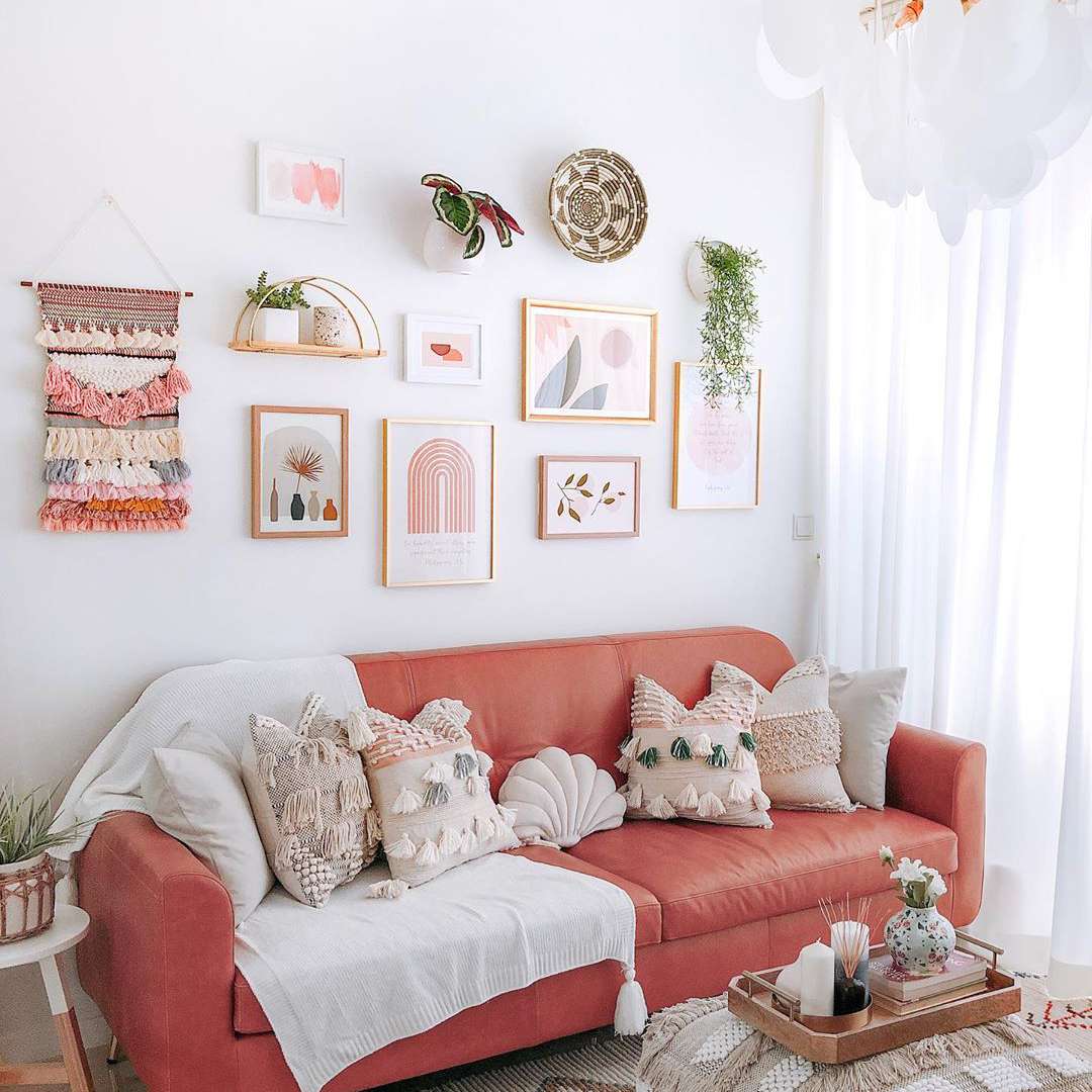 客厅地毯想法匹配框架