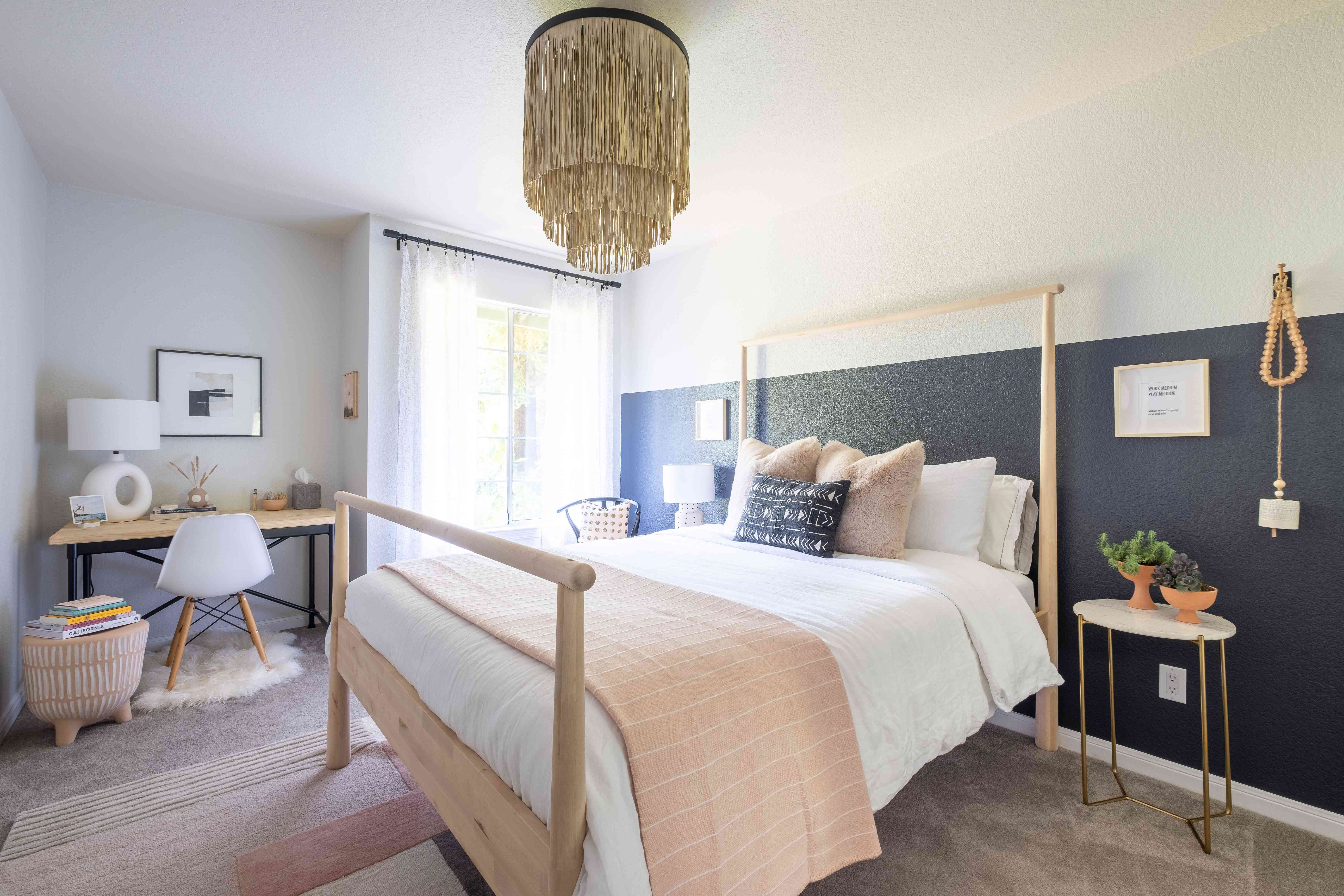 翻新的客房概况。