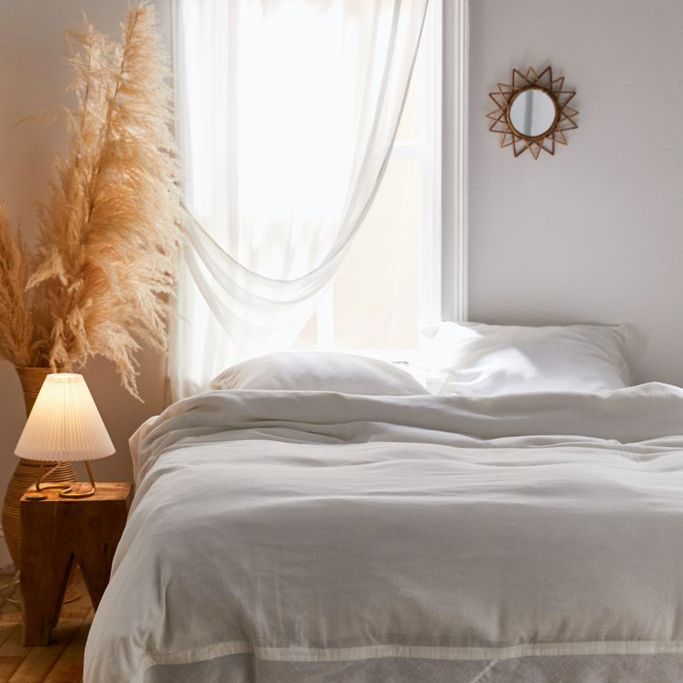 帕默亚麻混纺羽绒被盖