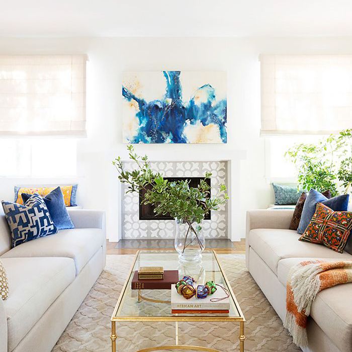 现代化的小客厅