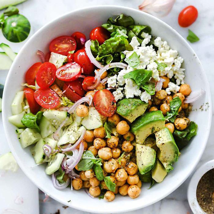 切碎谢泼德沙拉