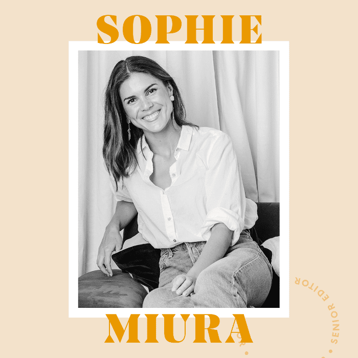 MyDomaine资深编辑，苏菲三浦“class=