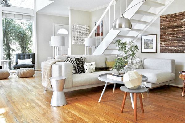 客厅照明银色吊灯