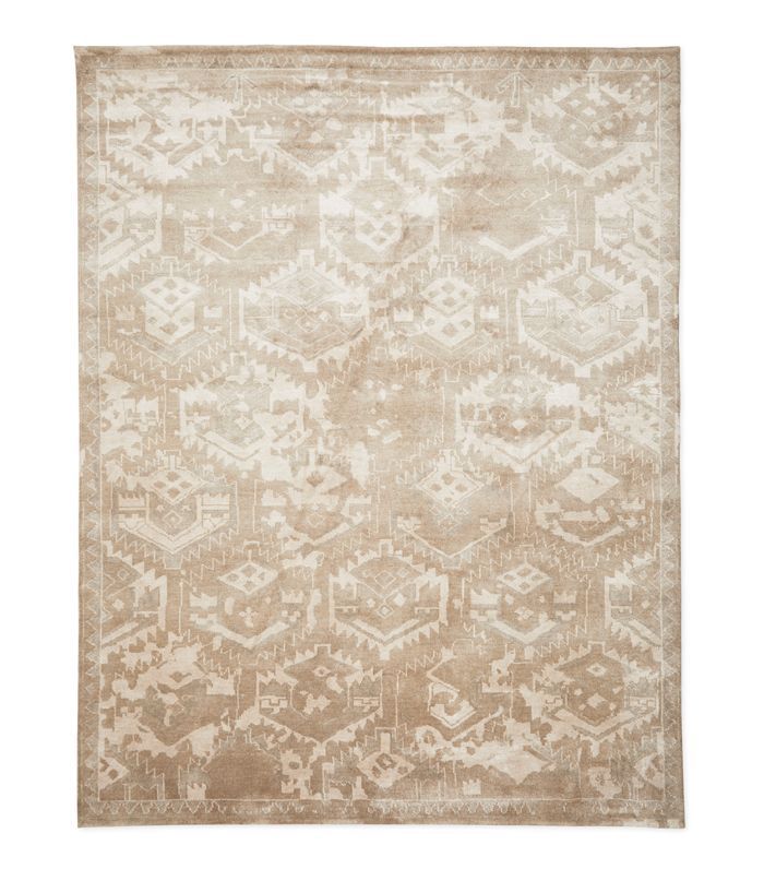 小威和百合卡梅尔手工打结地毯