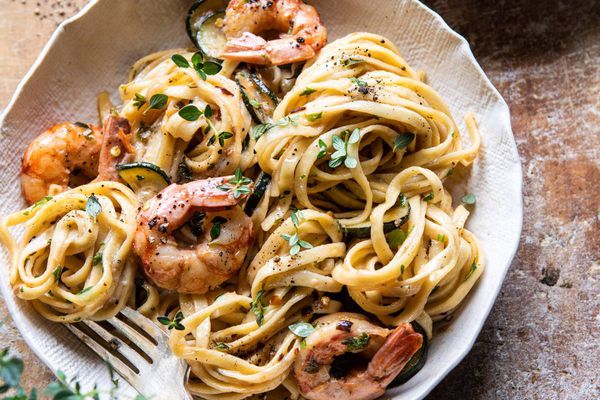 草本园虾scampi扁面条