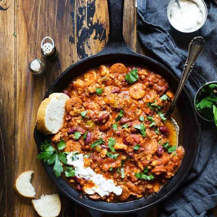 南方晚餐的想法 - 印第安即时锅辣椒