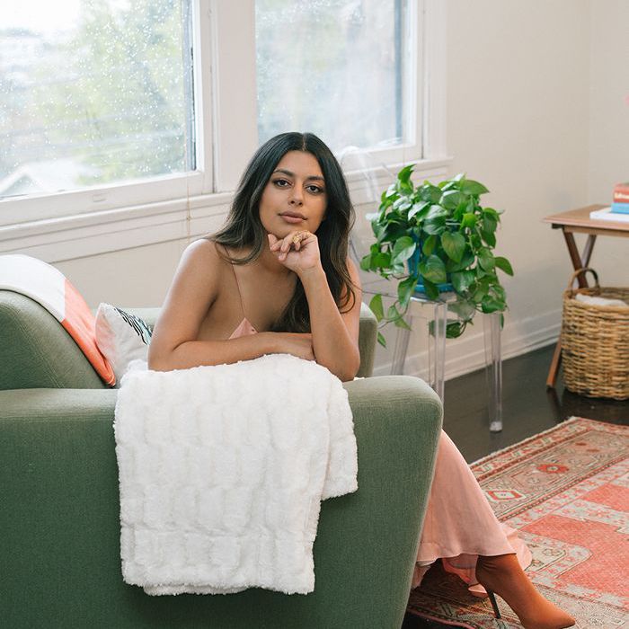 Zarna Surti在她的客厅