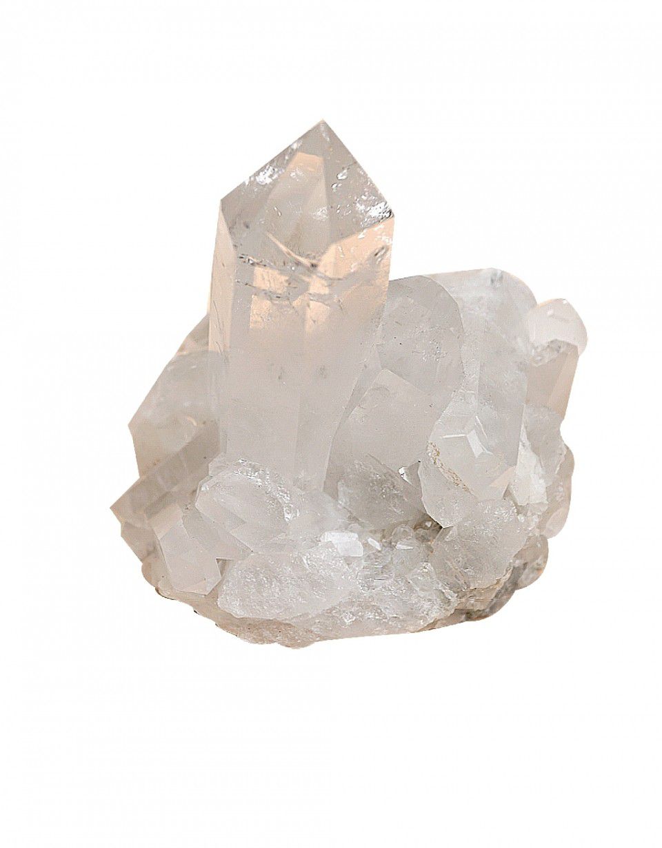 能量缪斯清晰的石英集群